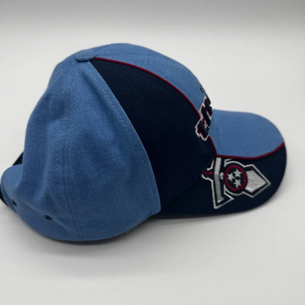 New Reebok Tennessee Titans Hat Cap‎ Men's Blue Adjustable Strap Vintage NFL Y2K